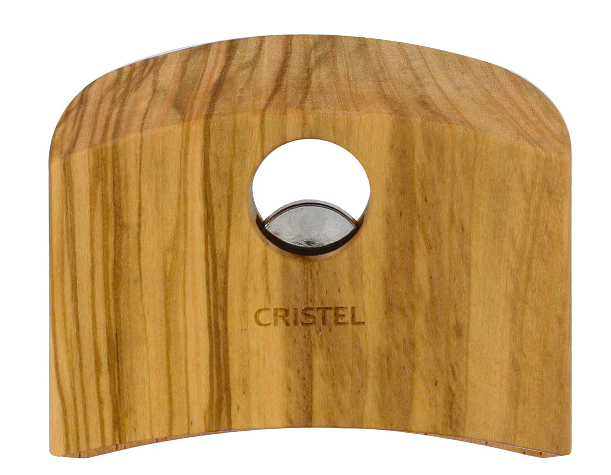Poignée Amovible En Bois De Noyer Cristel Casteline - Ergonomique, Verrouillage Automatique, Pour Ustensiles De Cuisine - 6