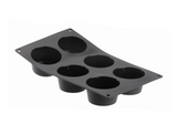 Plaque de 6 muffins MOUL FLEX en silicone Plaque de 6 muffins MOUL FLEX en silicone