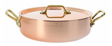 Sautoir cuivre-inox a couv. A.laiton Sautoir cuivre-inox a couv. A.laiton