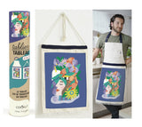 Cookut Tablier de cuisine décoratif déssiné par un artiste
