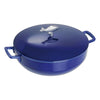 Cocotte 28 cm, Cocotte du pêcheur, bleu intense, Fonte - Staub