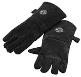 Gants de barbecue cuir BBQ