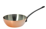 Sauteuse bombee cuivre prima matera queue fonte acier 20 cm