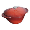 Cocotte 20 cm, Cœur cerise, Fonte - Staub