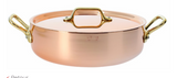 Sautoir cuivre-inox a couv.
