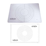 Tapis de préparation anti-adhésif avec marquages